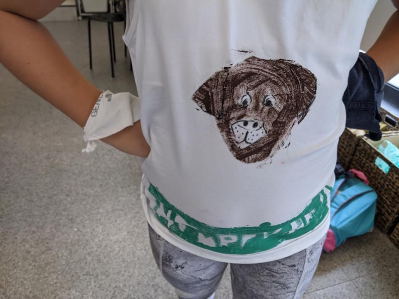 Paint & Design Your Own T-Shirt - Full Day Workshop | 9am-3pm - Main Banner