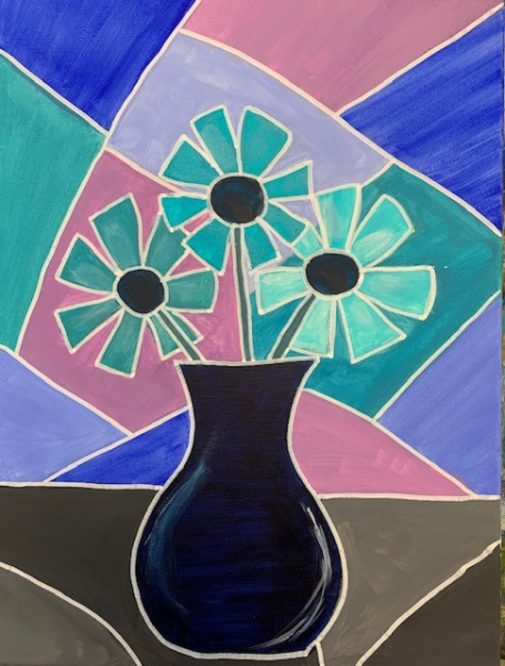 Picasso Vase & Flowers - Half Day Workshop | 2-5pm - Banner - 1655171424