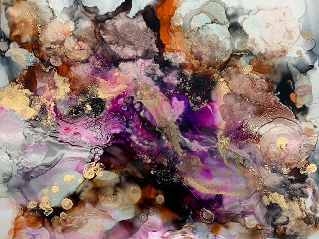 Cocktails & Canvas | Abstract Alcohol Inks - Main Banner