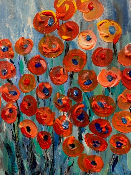Cocktails & Canvas | Impasto Florals - Banner - 1665918802