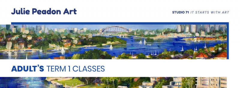 Term 1 Tuesday Evening Adult | 7 February to 28 March | Vicki | All Students Welcome! - Main Banner