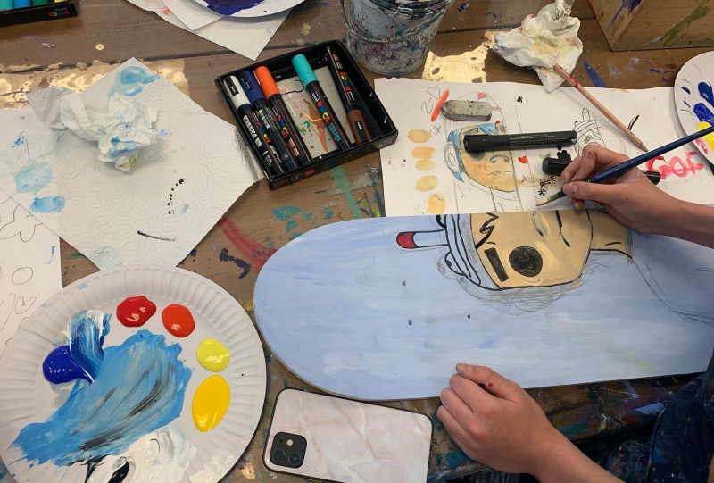 Skateboard Street Art - Half Day Workshop | 9am-Midday - Banner - 1660528103
