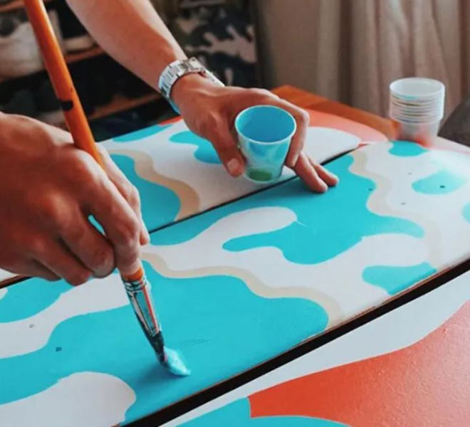**NEW** Skateboard Street Art - Half Day Workshop | 2-5pm - Main Banner