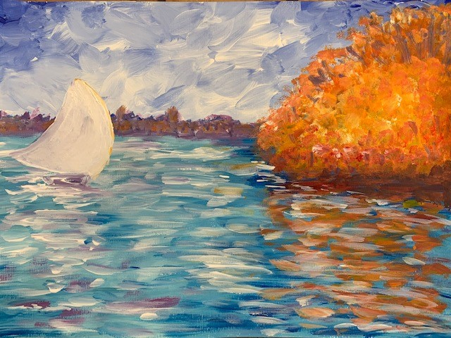 Cocktails & Canvas | Monet's Sailboats - Banner - 1653541894