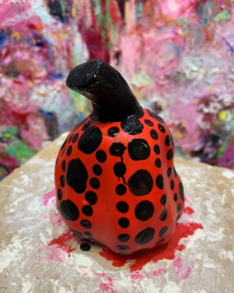 ** NEW ** TEENS Kusama Clay Pumpkins - Half Day Workshop | 2-5pm - Banner - 1667276655
