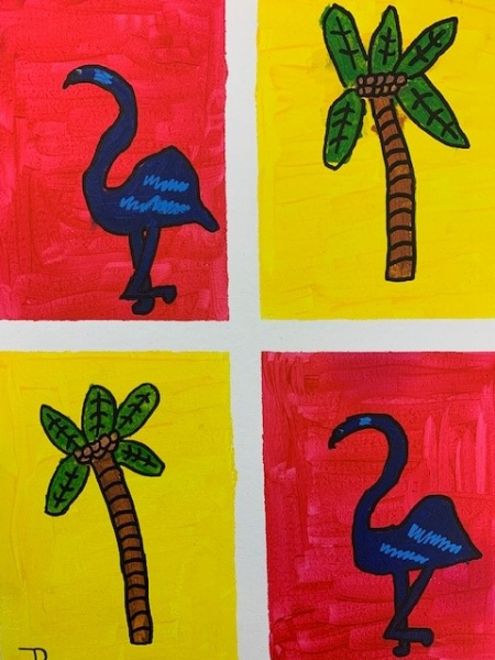 Pop Art Flamingos - Half Day Workshop | 2pm-5pm - Banner - 1661480335