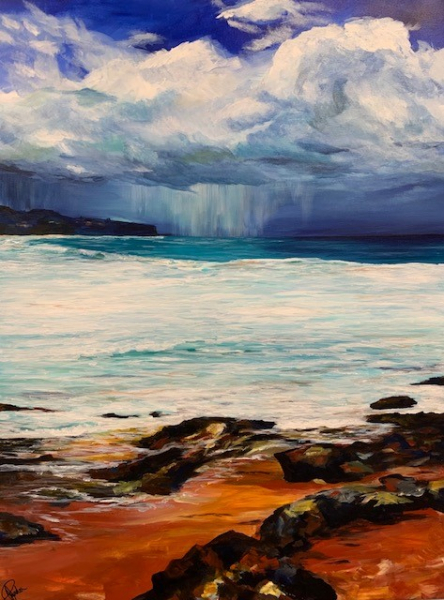 **NEW** TEENS Impasto Stormy Seascapes - Half Day Workshop | 2-5pm - Main Banner