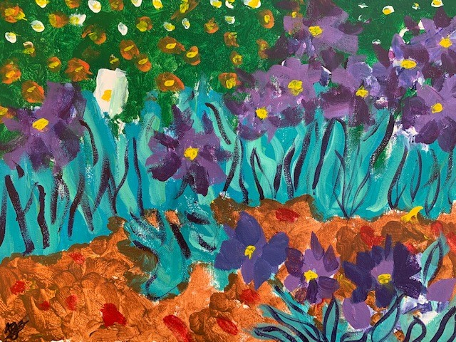 Cocktails & Canvas | Van Gogh Inspired Irises - Banner - 1653528433