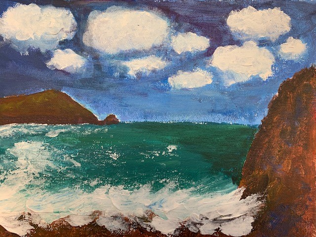 **NEW** TEENS Impasto Stormy Seascapes - Half Day Workshop | 2-5pm - Banner - 1653394706