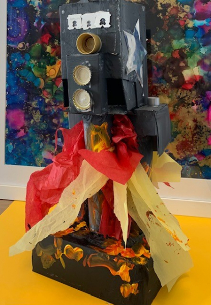**NEW** Recycled Rockets - Half Day Workshop | 9am-Midday - Banner - 1655170066