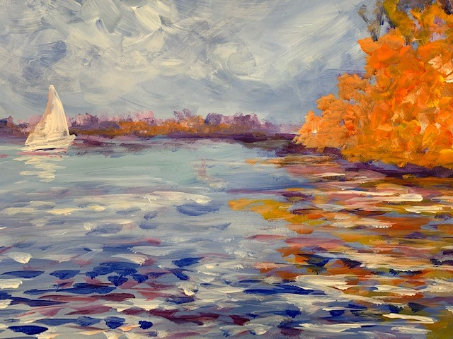 Cocktails & Canvas | Monet's Sailboats - Main Banner
