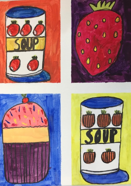 Pop Art Portraits & Soup Cans - Full Day Workshop | 9am-3pm - Banner - 1653282107