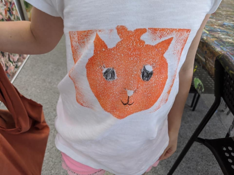 Paint & Design Your Own T-Shirt - Full Day Workshop | 9am-3pm - Main Banner
